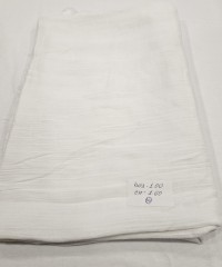  Krinkıl Parça Müslin | 2 Katlı Bürümcük Kumaş | Beyaz 14