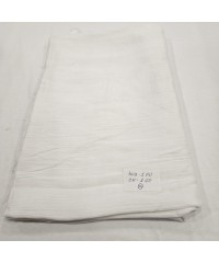  Krinkıl Parça Müslin | 2 Katlı Bürümcük Kumaş | Beyaz 14