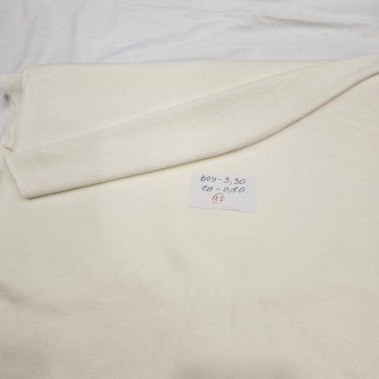 Penye İki İplik Parça Kumaş | Ekru Parça 13