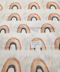 Dokuma Müslin Kumaş | Gökkuşağı | Parça 3