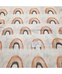 Dokuma Müslin Kumaş | Gökkuşağı | Parça 3