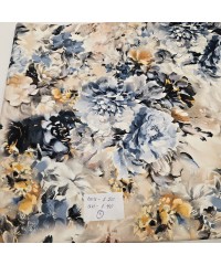 Dokuma Saten Kumaş | Çiçek | Parça 6