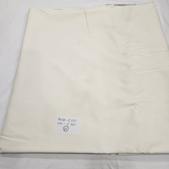 Dokuma Parça Kumaş | Krem | Parça 24