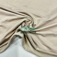 Penye 57% Pamuk 37% Polyester 6% Elastan İki İplik Kumaş | Açık Bej