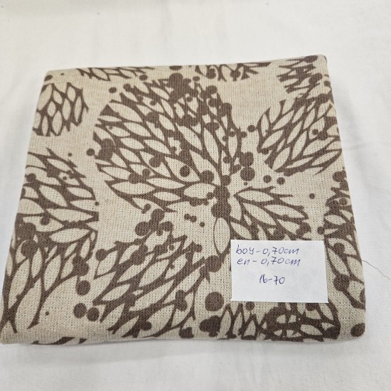 Jakarlı Parça Kumaş | 70x70 cm | 16-70