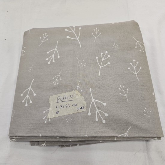 Baskılı Poplin Parça Kumaş | 100x150 cm | 17-57