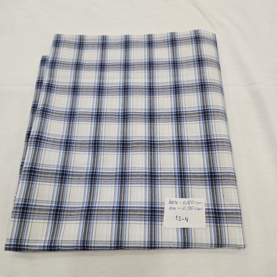 %100 Pamuk Dokuma Parça Kumaş | 80x90 cm | 12-4