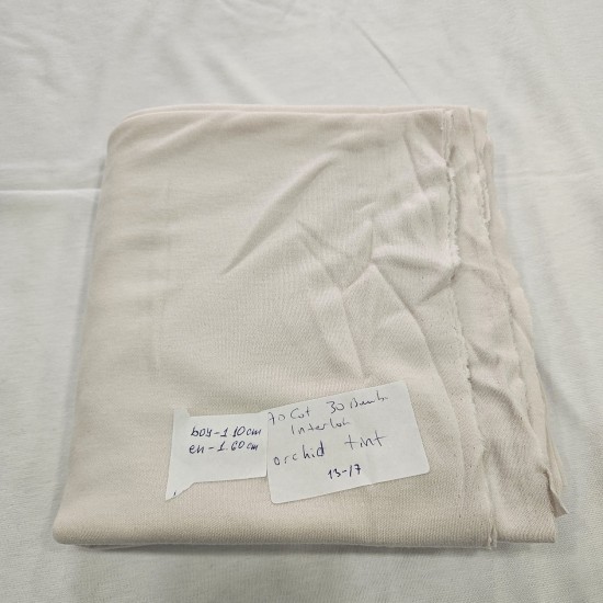 Bambulu İnterlok Parça Kumaş | 110x160 cm | 13-17