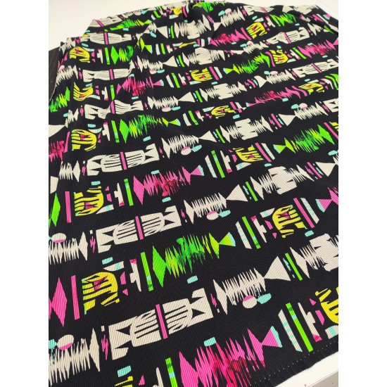 Baskılı Ottoman İnterlok Kumaş