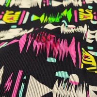 Baskılı Ottoman İnterlok Kumaş