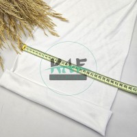 Kesik Elyaf Dar Pus Tüp Süprem Kumaş | Beyaz