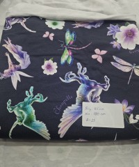 %95 Pamuk %5 Elastan İki İplik Parça Kumaş | 85x180 cm | B23