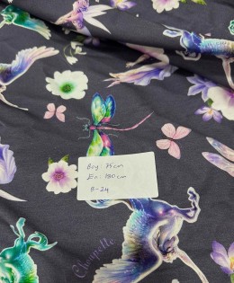 %100 Pamuk İnterlok Parça Kumaş | 75x180 cm | B24