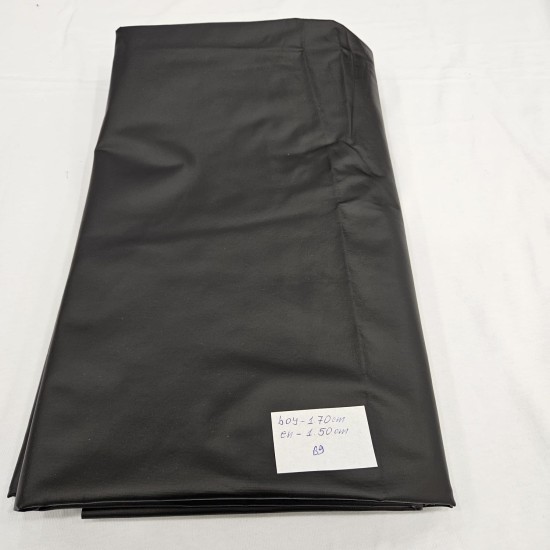 Siyah Parça Kumaş 170x150 cm | B9