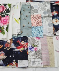 Küçük Ölçekli Projeler İçin Kumaş Parçaları – 10 Adet | Set 6