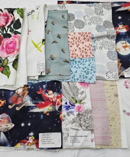 Küçük Ölçekli Projeler İçin Kumaş Parçaları – 10 Adet | Set 6