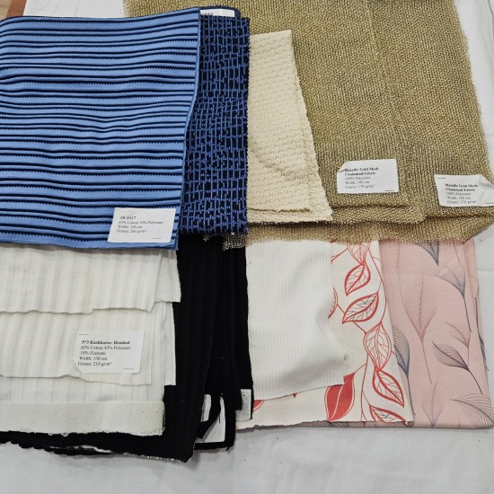 Küçük Ölçekli Projeler İçin Kumaş Parçaları – 10 Adet | Set 16