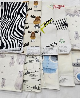 Küçük Ölçekli Projeler İçin Kumaş Parçaları – 10 Adet | Set 3