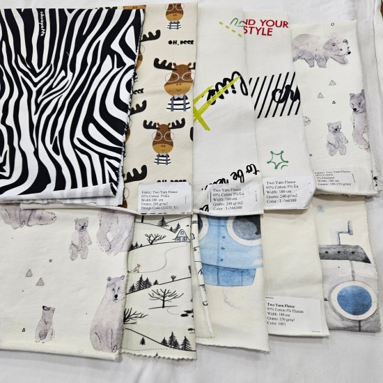 Küçük Ölçekli Projeler İçin Kumaş Parçaları – 10 Adet | Set 3