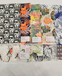 Küçük Ölçekli Projeler İçin Kumaş Parçaları – 10 Adet | Set 19