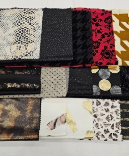 Küçük Ölçekli Projeler İçin Kumaş Parçaları – 10 Adet | Set 38