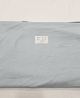 Boyalı Likralı Süprem Kumaş | Bebe Mavi 22
