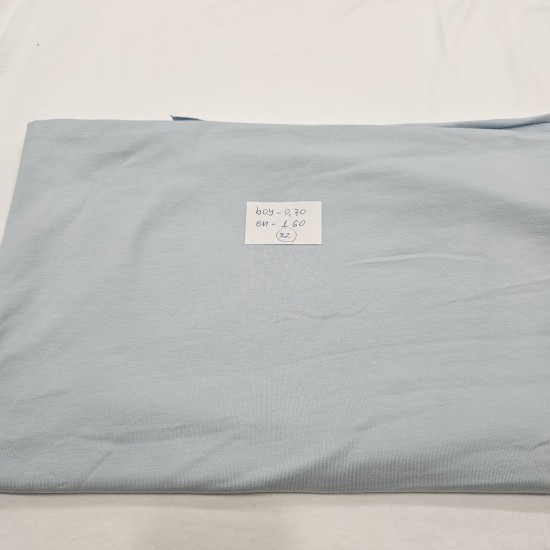 Boyalı Likralı Süprem Kumaş | Bebe Mavi 22