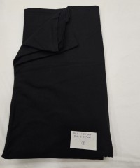 Pamuk Penye Parça Süprem Kumaş | Siyah 3