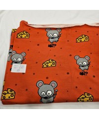 Baskılı Penye Lyc Süprem Parça Kumaş | Fare 49