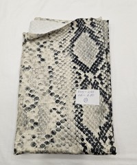 Baskılı Pes Penye Parça Süprem Kumaş | Yılan 54