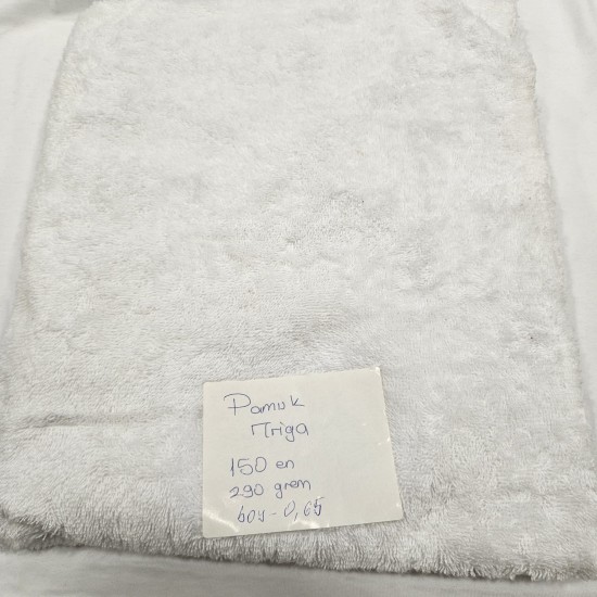 Pamuk Triga Havlu Parça Kumaş