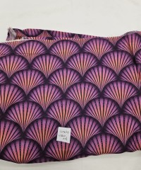 Viskon Dokuma Mor Parça Kumaş