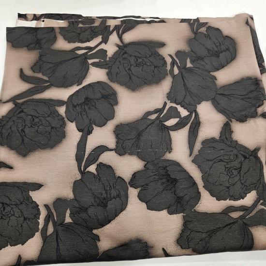 Baskılı Parça Süprem Kumal Kahve Zemin