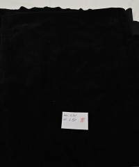 Siyah 3 İplik Parça Kumaş