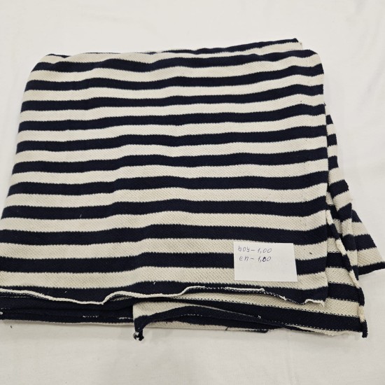 Çizgili Parça Kumaş 1 mt