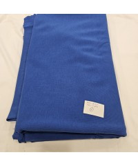 Mavi Penye Pamuklu Parça Üç İplik Kumaş | 1