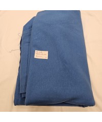 Mavi Penye Pamuklu Parça Üç İplik Kumaş | 2