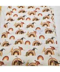 Baskılı Kaşkorse Parça Kumaş 20