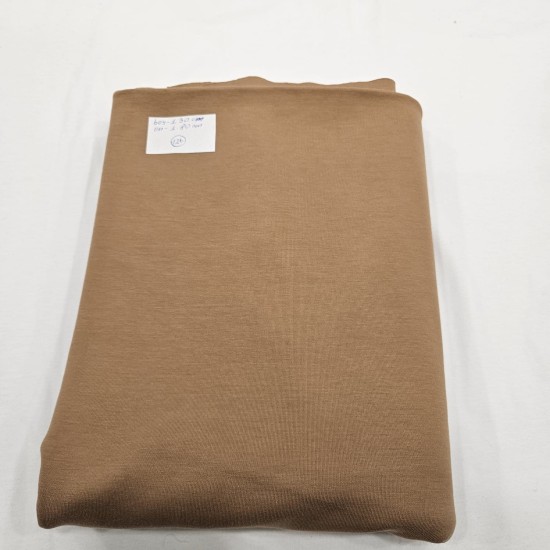 Kahve Double Face Interlok Parça Kumaş 126