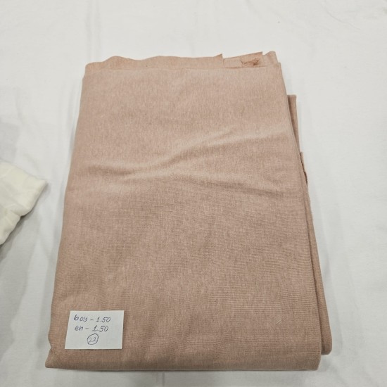 Penye Şardonlu İki İplik Parça Kumaş | Somon 22