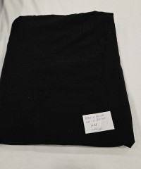 %100 Pamuk Siyah Parça Kumaş | 120x190 cm | 9-67