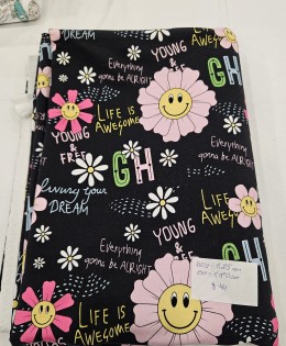 Penye İki İplik Parça Kumaş | 120x180 cm | 9-44