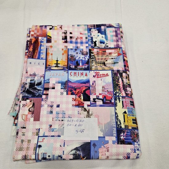 Penye İki İplik Parça Kumaş | 70x180 cm | 9-45