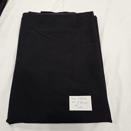 Pes Siyah Parça Kumaş | 70x130 cm | 9-64