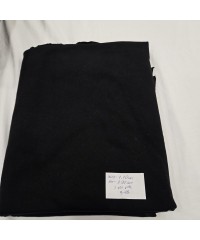 %100 Pamuk Siyah Parça Kumaş | 110x190 cm | 9-68