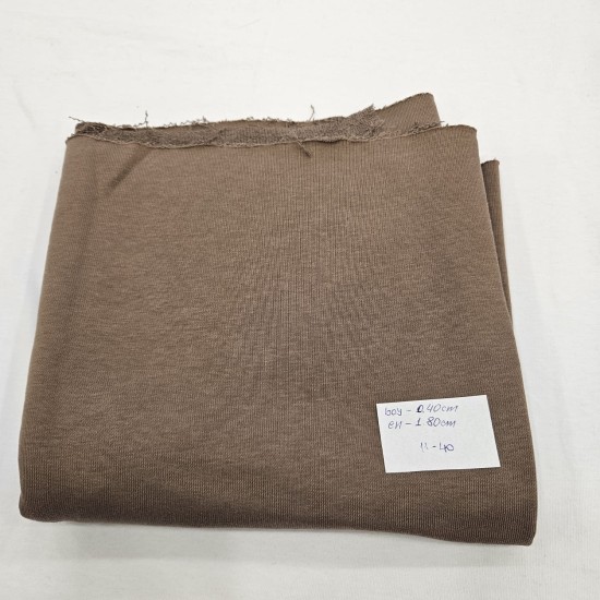 Penye Üç İplik Parça Kumaş | 40x180 cm | 11-40