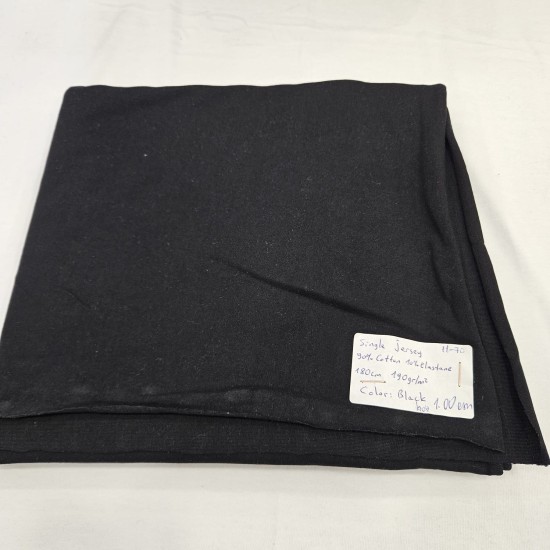 Penye %100 Pamuklu Parça Süprem Kumaş | 11-70