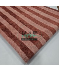 Bambulu Havlu Kumaş | Bordo Çizgili Bambulu Havlu Kumaş | Bordo Çizgili