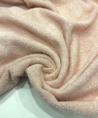 Pamuklu Havlu Kumaş | Somon Pembe