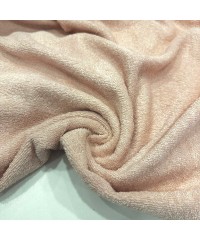 Pamuklu Havlu Kumaş | Somon Pembe